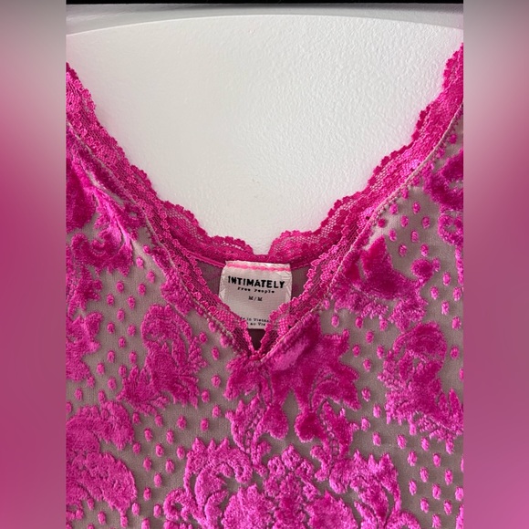 Intimately Free People Valentine's velvet lace dress - Picture 3 of 4